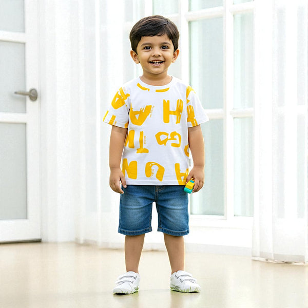 Duominuo Premium Printed Round Neck T-shirt