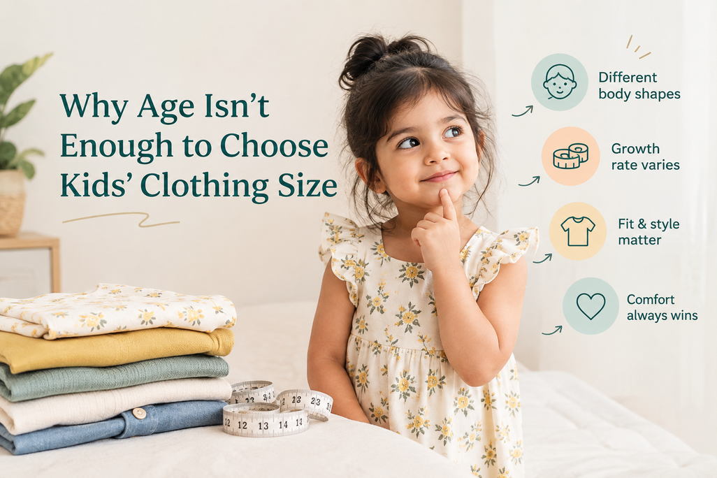 Why Age Isn't Enough to Choose Kids' Clothing Size