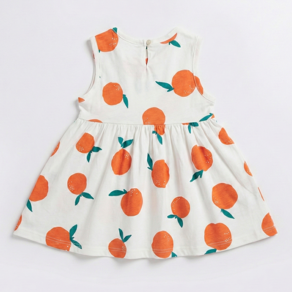 Sunny Citrus Cotton Frock