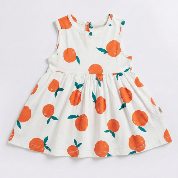 Sunny Citrus Cotton Frock