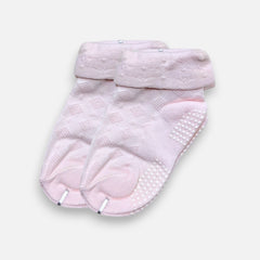 Light Pink Ankle Grip Socks