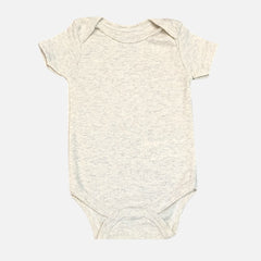 Beige Unisex Baby Onesies - Multipacks (Set of 3)