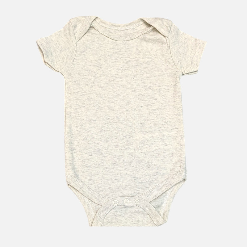 Beige Unisex Baby Onesies - Multipacks (Set of 3)