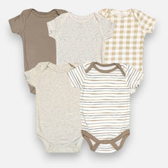 Unisex Baby Onesies - Multipacks (Set of 5)