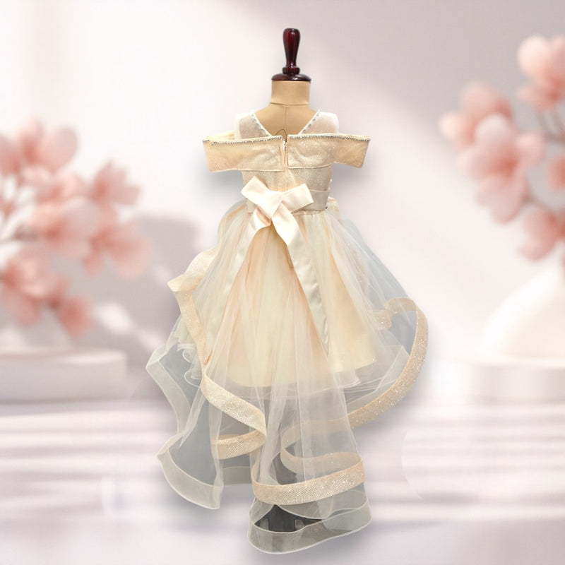 Champagne Premium tulle skirt Princess Dress