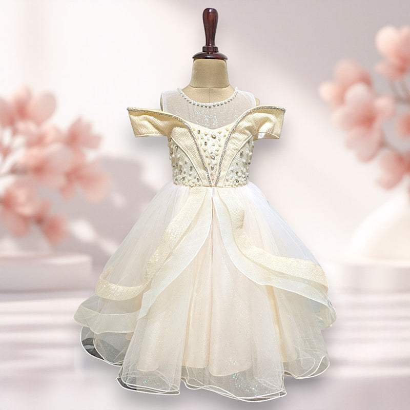 Champagne Premium tulle skirt Princess Dress