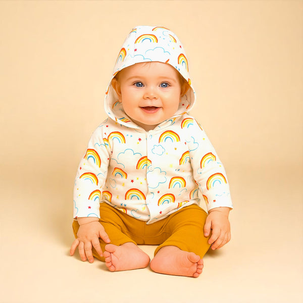 Rainbow Cloud Hooded Jacket