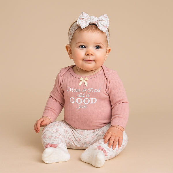 Baby Romper 4 Piece Set