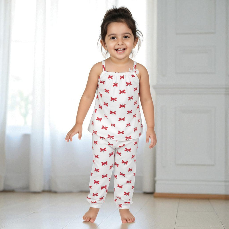 Sleeveless Printed Co-Ord Set
