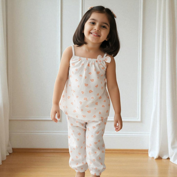 Sleeveless Printed Co-Ord Set