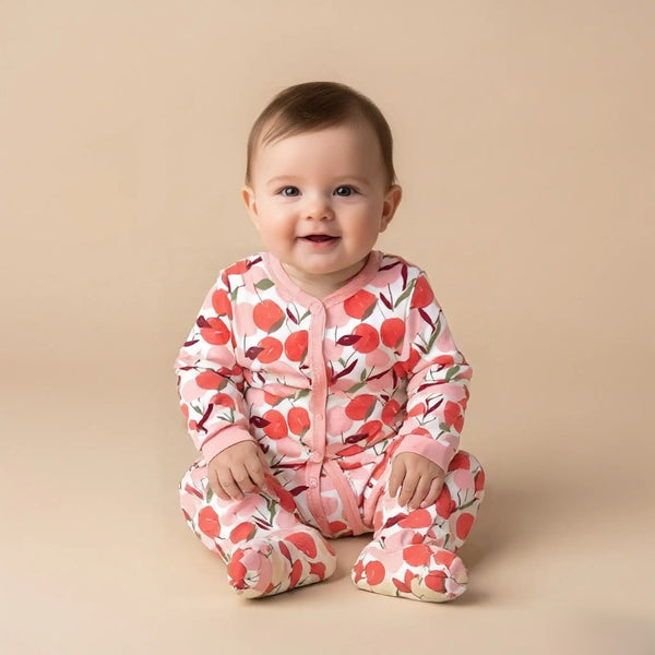 Pink Baby Romper Set Of Two