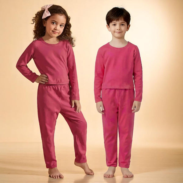 Night Dress Solid Premium Set