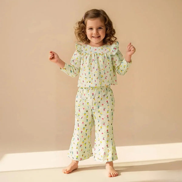 Full Sleeves Top and Pant Set