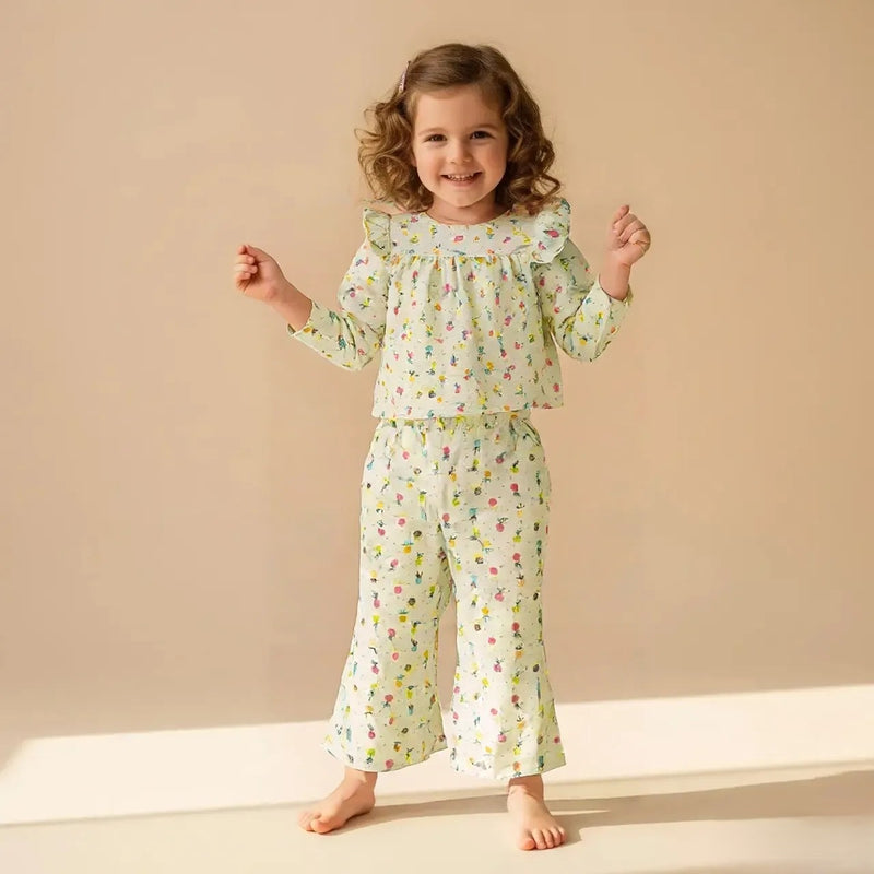 Full Sleeves Top and Pant Set