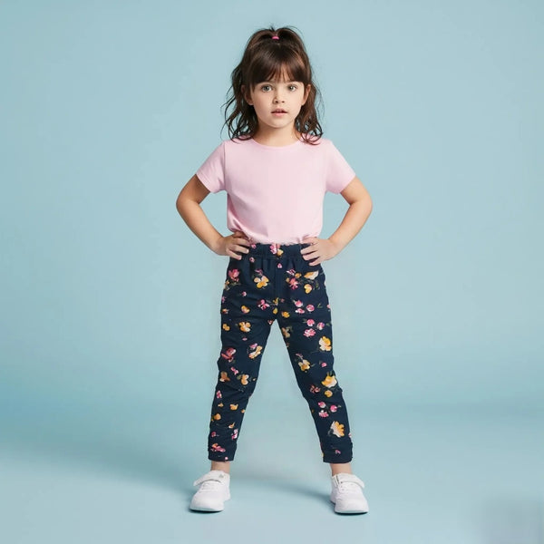 Girl Printed Long Pants
