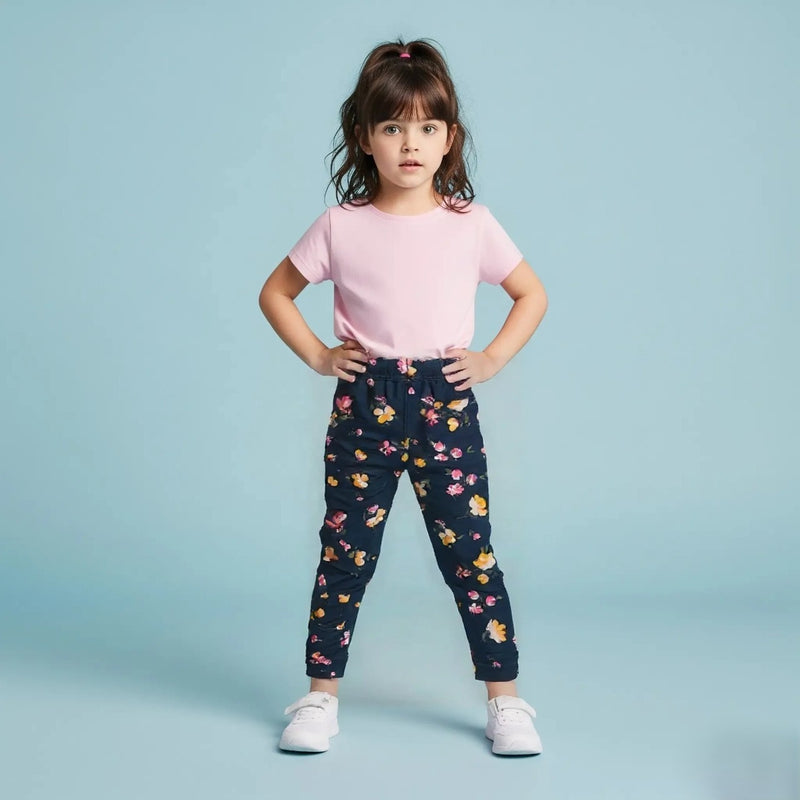 Girl Printed Long Pants