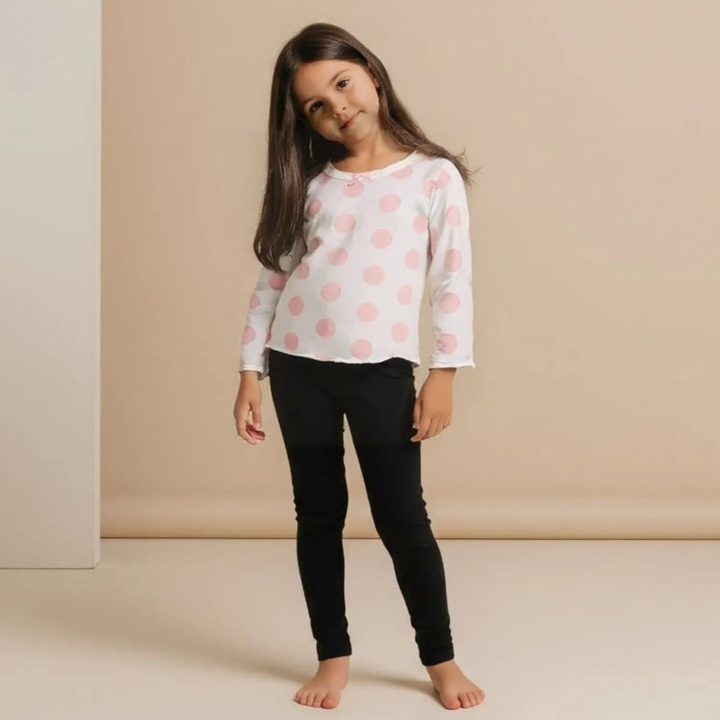 While Printed Full Sleeves Top