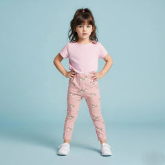 Peach Girl Printed Long Pants