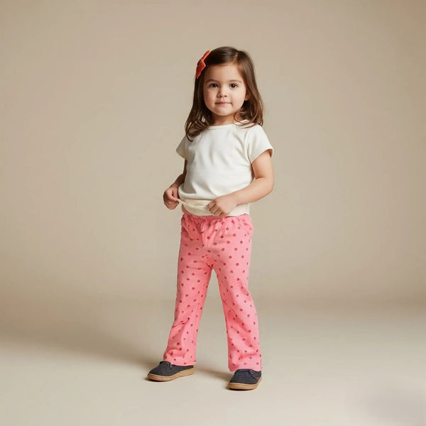 Pink Printed Palazzo