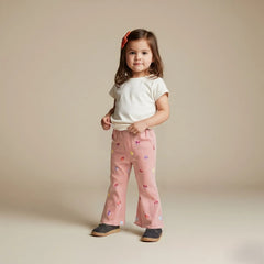 Peach Printed Palazzo