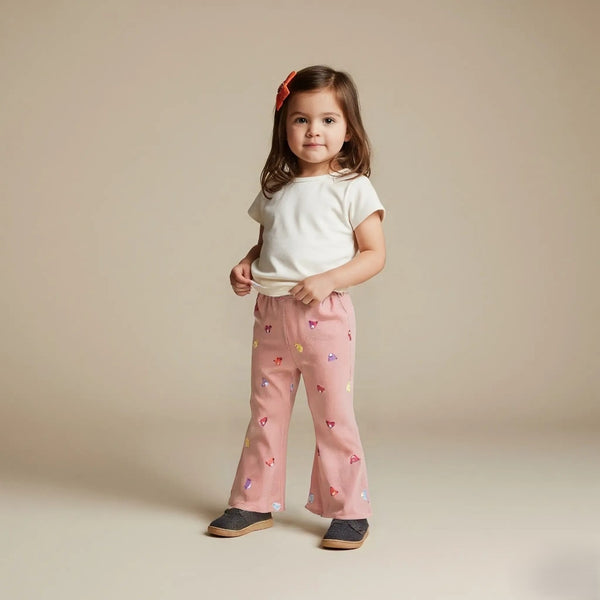 Peach Printed Palazzo