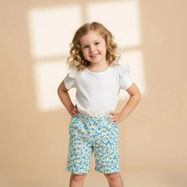 Girl Printed Shorts