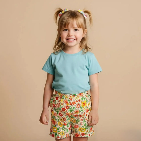 Girl Printed Shorts