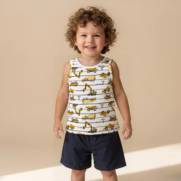Boy Vest and Short Set