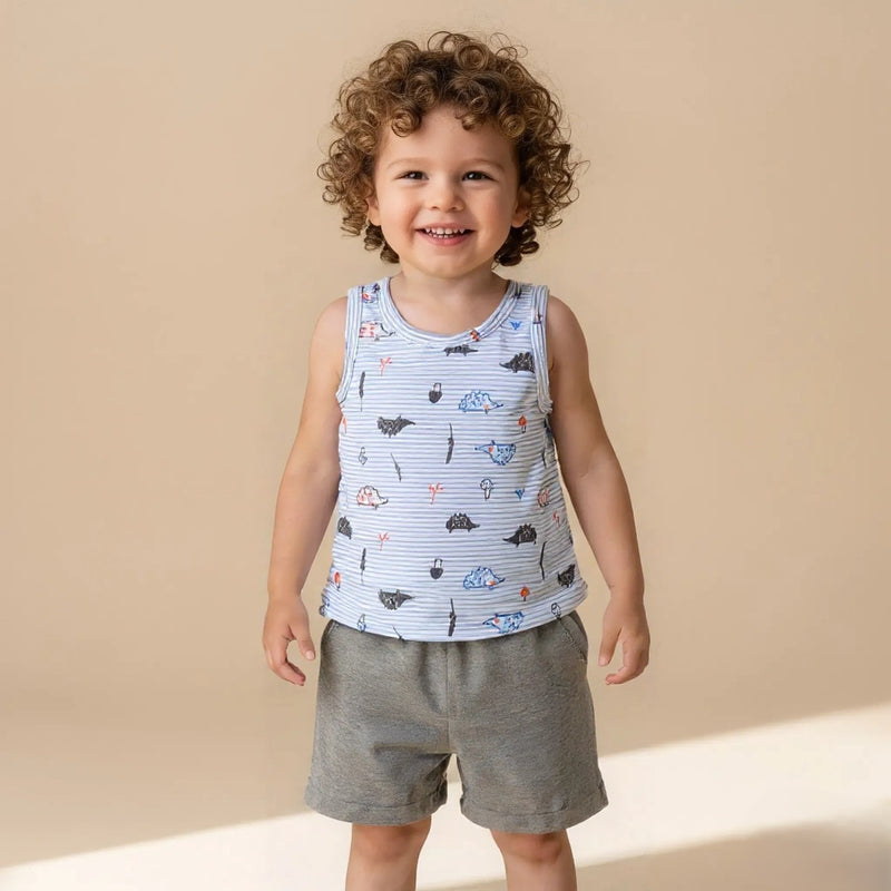 Boy Vest and Short Set
