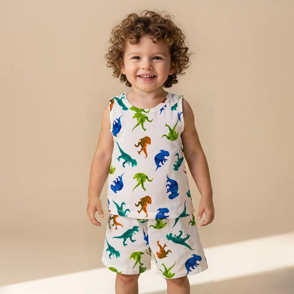 Boy Vest and Short Set