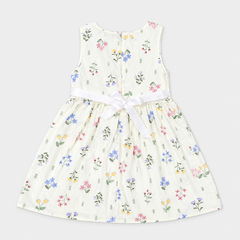 Spring Meadow Yellow Floral Frock