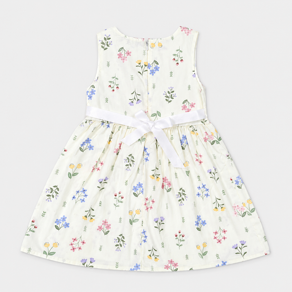 Spring Meadow Yellow Floral Frock