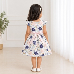 Blush & Indigo Meadow Flutter Frock