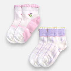 Ankle Length Casual Socks Pair of 2