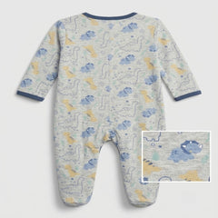 Dino Park Quilted Romper