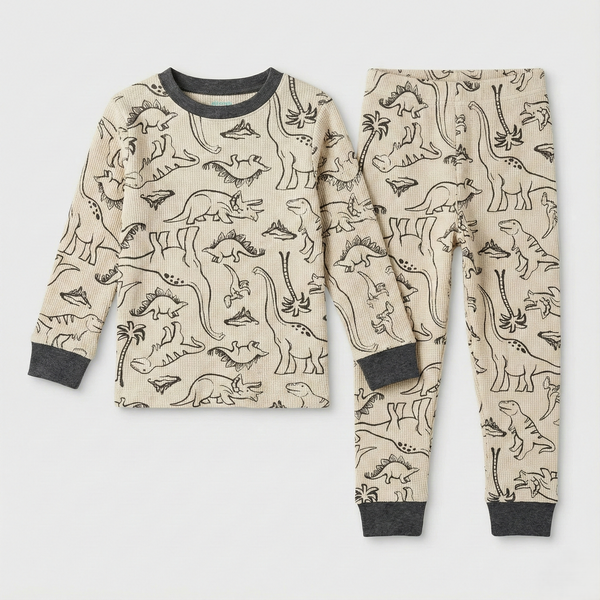 Dino Knitted Night Suit