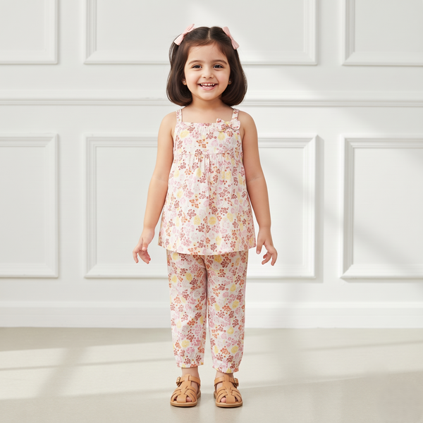 Floral Pink Co-Ord Set