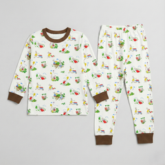 Bunny Print Nightwear Suit
