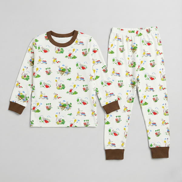 Bunny Print Nightwear Suit