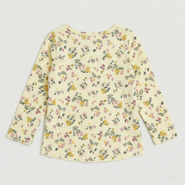 Tiny Florals Full-Sleeve Top