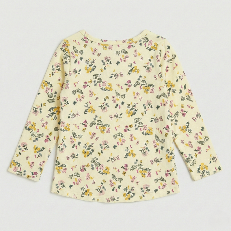 Tiny Florals Full-Sleeve Top