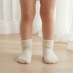 Light Yellow Ankle Grip Socks