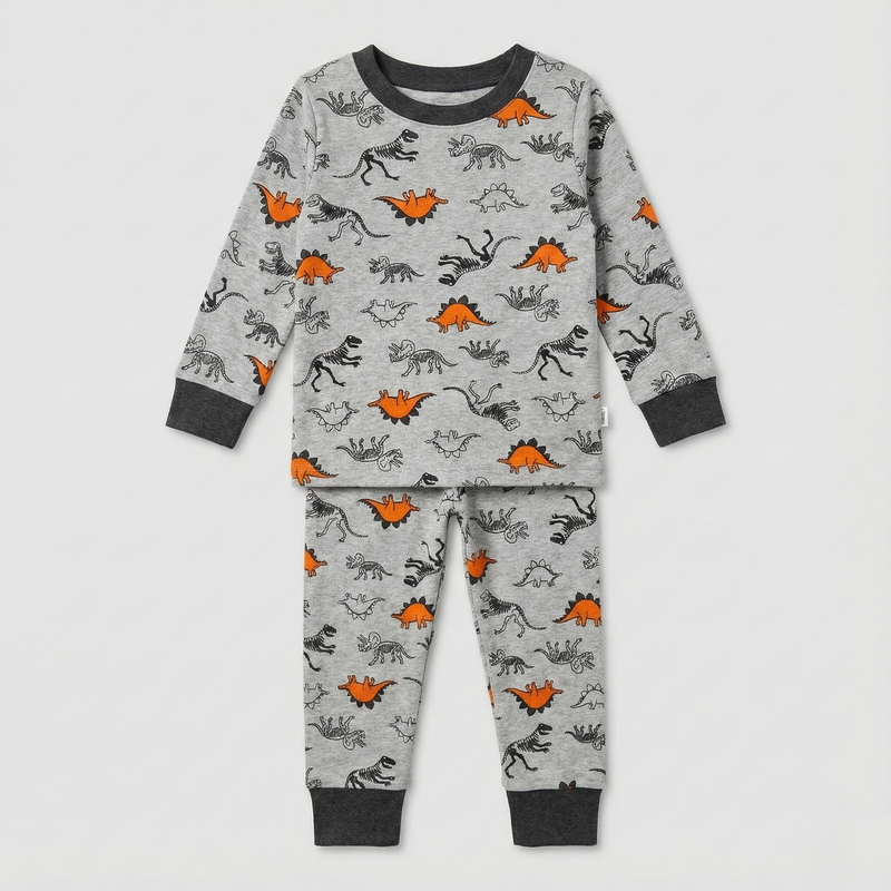 Dino Knitted Night Suit