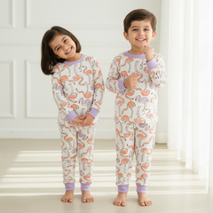 Flamingo Print Night Suit