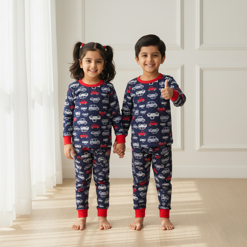 Night Dress Premium Printed Set