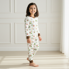 Bunny Print Nightwear Suit