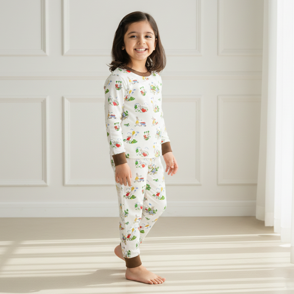 Bunny Print Nightwear Suit