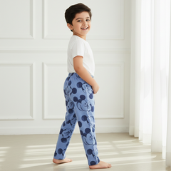 Micky-Mouse Print Joggers