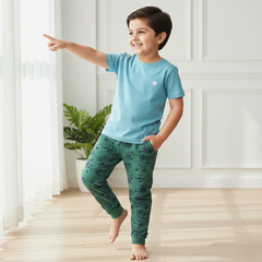 Tiny Traveller Print Joggers