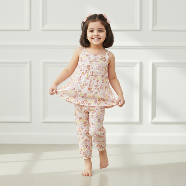 Floral Pink Co-Ord Set